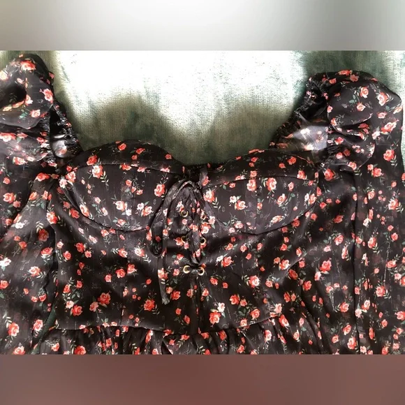 Floral Corset dress - Picture 2 of 7